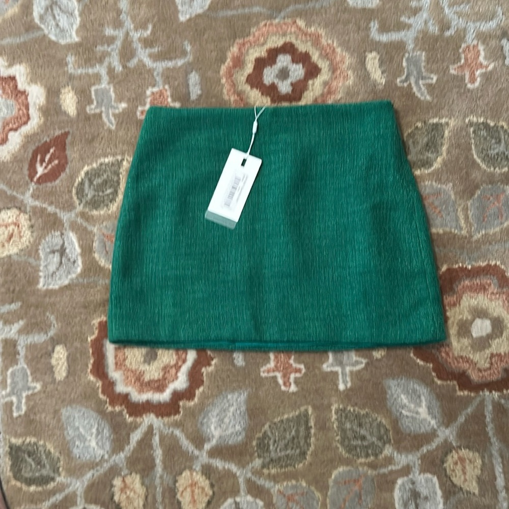 Endless rose new with tags green tweed miniskirt